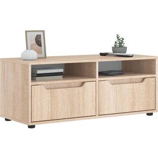 Tv-Bord Visnes 100X40X38 Cm Konstrueret Træ - Sonoma-eg