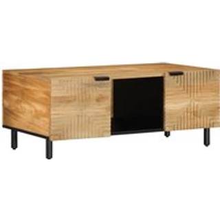 Sofabord 100X54X40 Cm Massivt Mangotræ Brun