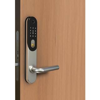 Beslaggrosisten Smart Lock BG5000, sølv, til oval cylinder