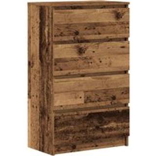 Skænk 60X35X98,5 Cm Konstrueret Træ - Gammelt træ