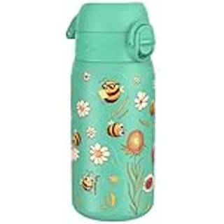 Børnevandflaske, rustfrit stål, 320 ml, Bees - Ion8