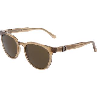 Ferragamo Mand SF2059SE 278 Solbriller Beige Brun Geometrisk Normal