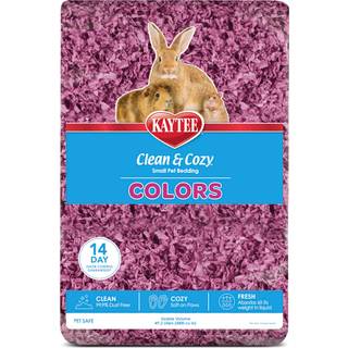 Kaytee Clean & Cozy Colors Sengetj til sm dyr med ekstrem lugtkontrol blomme 49,2 liter