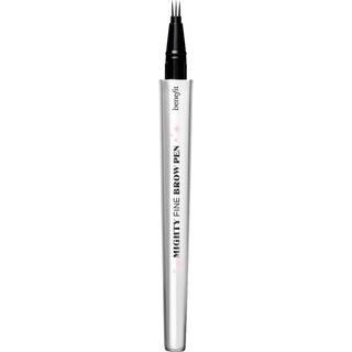 Benefit Cosmetics - Mighty Fine Brow Pen - Superfin Triple-tip Øjenbrynspen - Mighty Fine Brow Shade 4.5 Pen - For Women - Brun