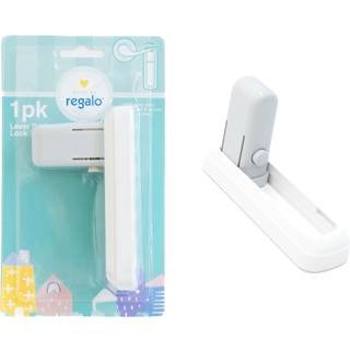 Regalo Home Safety Lever Door Lock Award-vindende brand 3m klæbende børnebeskyttet dørlås hvid