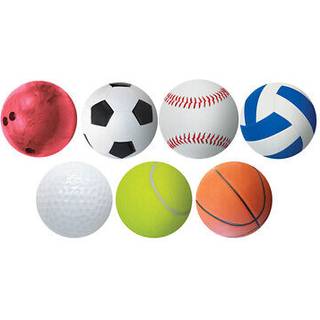 Hygloss 6 """" Sports Ball Accents Pack på 30