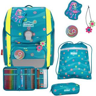 Scout Genius DIN Little Flowers Schulranzensetset