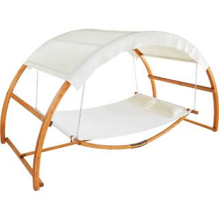 Hængekøje Locarno til 2 personer 328x160x171,5cm - teak