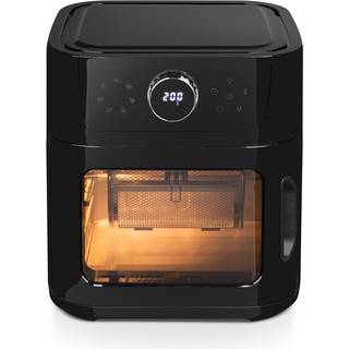 Ströme airfryer 12L - kraftfuld varmluftsovn med stor kapacitet og roterende tilbehør