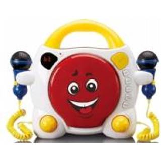 Lenco KCD-011KIDS transportabel karaoke radio med CD, Bluetooth | PRIS-MATCH