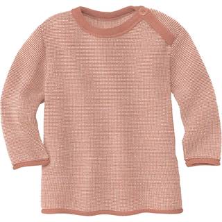 Disana Melange Sweater - Merinould - Rosa/Natur