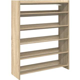 skoreol 80x25x100 cm konstrueret træ sonoma-eg