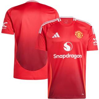 Manchester United 24/25 hjemmebanetrøje - Mufc Red - XL