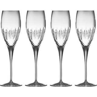 Diamante Champagneglas 4 stk. fra Luigi Bormioli - Klar farve - son.hyx® krystalinglas