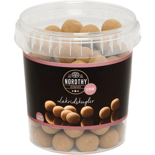 Nordthy lakridskugler stærk 500g