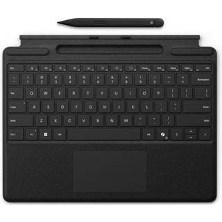 Microsoft Surface Pro Keyboard - Tastatur - Belgisk - Sort