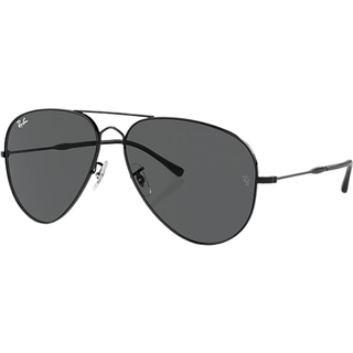 Ray - Ban Unisex RB3825 OLD AVIATOR 002/B1 Solbriller Metal Sort Grå Pilot Normal
