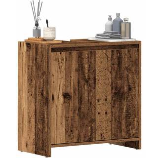 underskab til håndvask 60x30x60 cm konstrueret træ gammelt træ