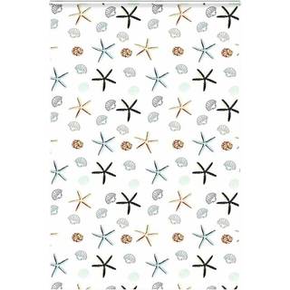 Bruserullegardin Stofbredde 156 Cm Skaldyr - med kassette / 150 x 240 cm