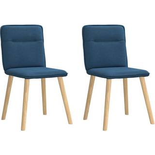 Spisebordsstole Stof Sky Grå - 2 / Blå
