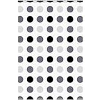 Bruserullegardin Stofbredde 76 Cm Cirkler - med kassette / 160 x 240 cm