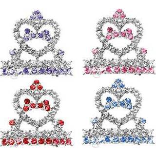 Mirage Pet Products Tiara Hair Pink Barrette