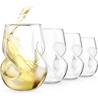 Final Touch Conundrum Stamless White Wine Glasses (S?t p? 4) (GG5008)