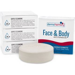 Dermaharmony 2% Pyrithion zink ansigts- og kropsrensestang (4 oz)