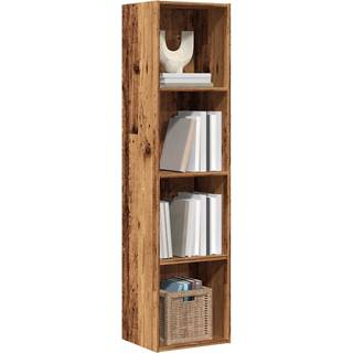 Bogskab/Tv-Skab 143X30X36 Cm - Gammelt træ