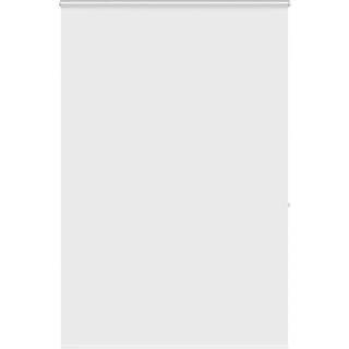 Bruserullegardin Stofbredde 76 Cm Hvid - med kassette / 150 x 240 cm