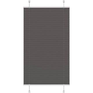 Plisségardin Sort 80x100 cm Stofbredde 79,4 cm Polyester