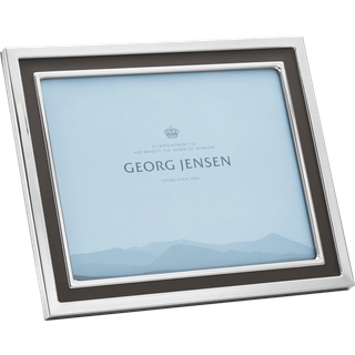 Georg Jensen Manhattan Ramme 25x20 Cm - Fotorammer Læder Rustfrit stål - 10020451