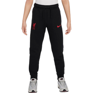 Liverpool FC Tech Fleece Nike-fodboldbukser til større børn (drenge) - sort - M (EU 40-42)