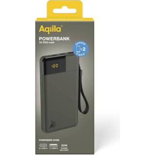 Aqiila Aqiila Powerbird B10M Powerbank 10000mAh 20W Moss 406023