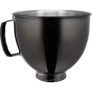 Skål i rustfrit stål til røremaskine, Radiant Black