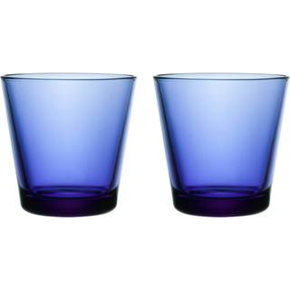 Iittala Kartio glas 21 cl 2 stk Ultra marineblå