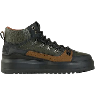 BOGNER Herren Schnürboots grün,multicolor Glattleder - grün,multicolor