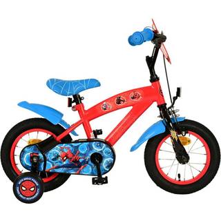 Marvel Spiderman Børnecykel 12 Tommer, Blå/rød