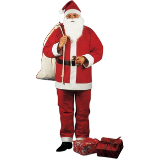 Julemands Kostume 5 dele til voksne