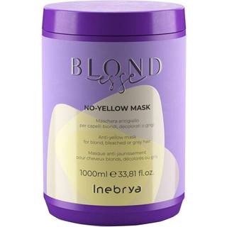 Inebrya BLONDesse No-Yellow Mask Hårmaske til at neutralisere gule toner 1000 ml - 1000 ml