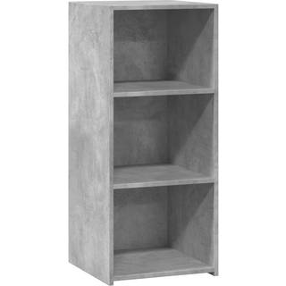 Reol 40X41X93 Cm Konstrueret Træ - Betongrå