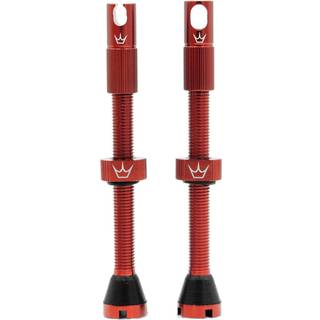 Peatys x ChrisKing Tubeless Ventiler 60mm Rød