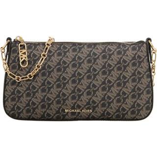 Michael Kors Empire Skuldertaske sort/guld