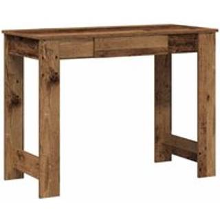 Skrivebord 100X45X75 Cm Konstrueret Træ - Gammelt træ