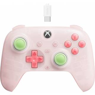 8BitDo Ultimate Mini Wired Xbox Pad Clear Pink - Wired Controller - Microsoft Xbox Series S