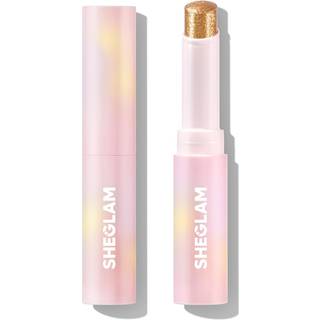 Sheglam Crystal Jelly Glaze Stick Eye Shadow Stick Eyeliner Lysener Blyant Crayon Med Brush Let at blande langvarig skimmer ?jenskygge-gylden pig