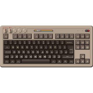 8BitDo Retro Mechanical Keyboard - C64 Edition - ISO - Engelsk - UK - Beige