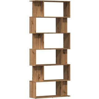 Bogreol/Rumdeler 80X24X192 Cm Konstrueret Træ - artisan eg