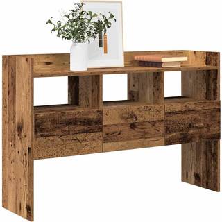 skænk 105x30x70 cm konstrueret træ antikt træ