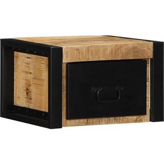 Sengeskab 40X35X25 Cm - 1 / Massivt ru mangotræ